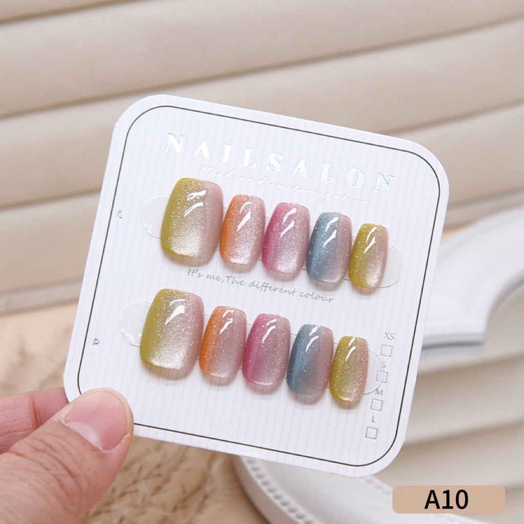 A10-Candy Color Cat's Eye(10 pcs)