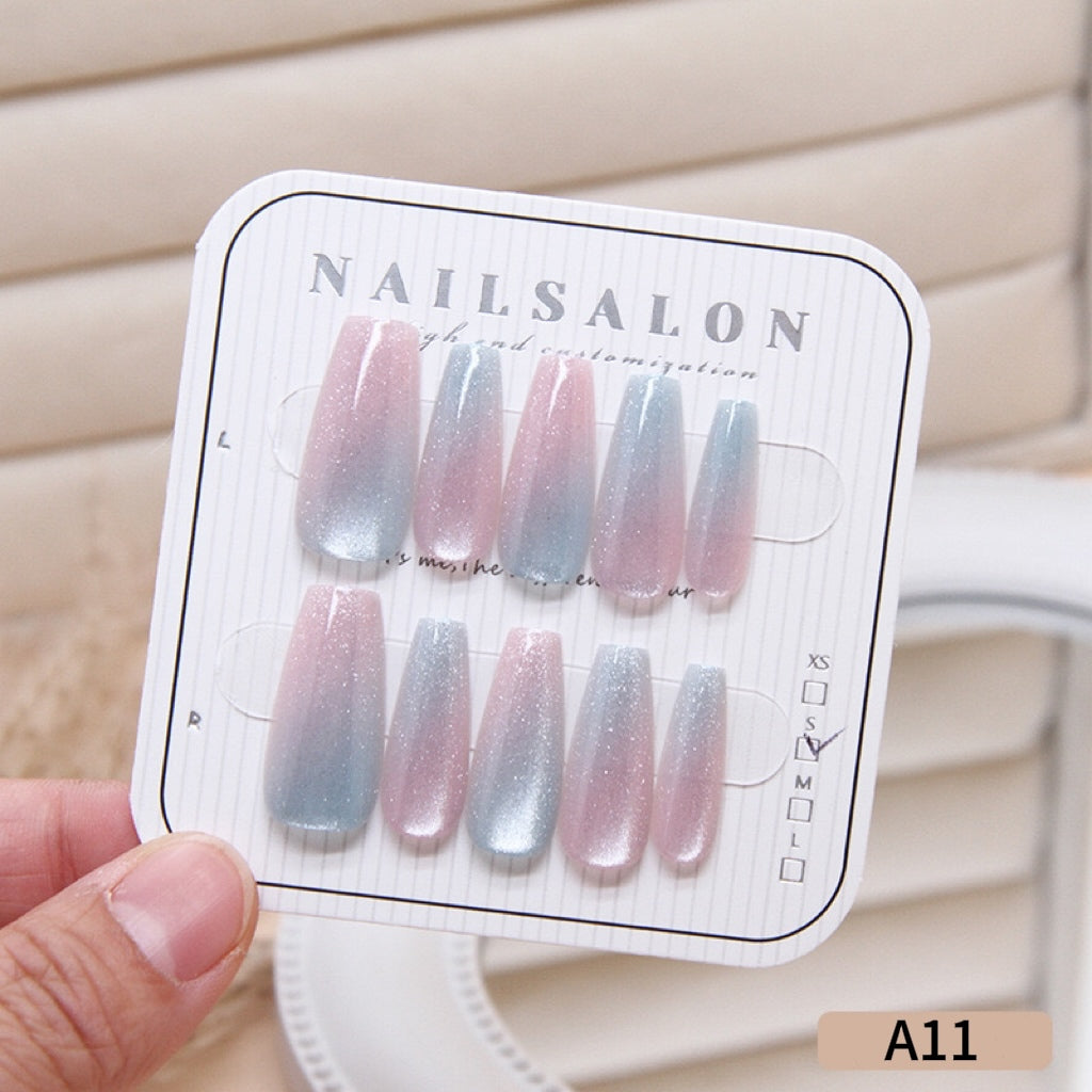 A11-gradient color cat eye(10 pcs)