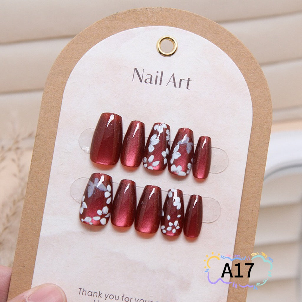 A17-Butterfly Nail Art（10 pcs）